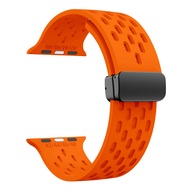 Silicone Strap for Apple watch band 42mm 46mm Wristband Breathable Bracelet for apple watch series 1