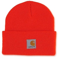 Carhartt unisex child Acrylic Watch Cold Weather Hat, Brite Orange, 2-5T US