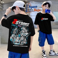 CHILDREN'S T-SHIRT "2 stroke charm" 2 stroke racing CLOTHES | Latest VIRAL T-shirts for jumbo men | 