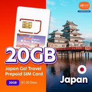 Hello1010 Japan Go! 15 days 20GB Travel Prepaid SIM Card