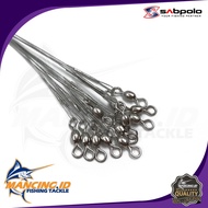 Sabpolo Leader Wire w Crane Swivel 10lbs-50lbs 8-12inch Strong Fishing Line Accessories