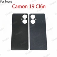 For Tecno Camon 19 CI6n Back Battery Cover Panel Rear Housing Case Door