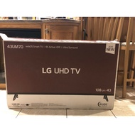 BRAND NEW LG 43UM70 UHD TV 4K HDR 43