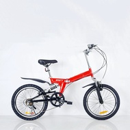 20 inch folding bicycle 6 speed mountain bike adult student variable speed bicycle 4S shop gift city bicycle