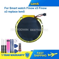 For Finow X5 X3 Replace Lem5 Smart Watch Battery