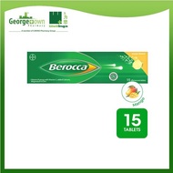 BEROCCA VITAMIN B+C MANGO EFFERVESCENT TABLET 15’s