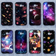 Samsung A7 (2017) Galaxy Case Soft Edge Hard Back Mobile Phone