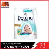 Nước Xả Vải Downy Baby Cho Da Nhạy Cảm Túi 3.5L