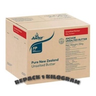 ANCHOR UNSALTED BUTTER 1KG / BUTTER ANCHOR REPACK