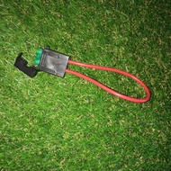 Fuse Holder Black 12V/24V