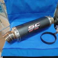 SC Project GP M2 original Italy ekzos slip-on carbon muffler shj
