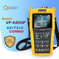 Findsat Satellite Finder Meter Combo  VF6800-P DVB-T2/S2/C For Satellite/Terrestrial Receiver