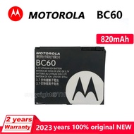 C60แบตเตอรี่ Moto C257 C261 E6 L7 V3x SLVR L7c SLVR L7i U6C Motorola 850MAh