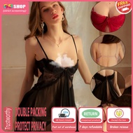 Sexy Lingerie For Women Seduction Sexy Costume For Sex Women Sexy Lingerie Sexy Sleepwear Silk Dress Lace Nightdress Night Dress Sexy Pajama Set