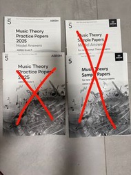 ABRSM 樂理練習題 Grade 5 (2021，2022，2025)