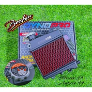 Dynopro Radiator Assy Nmax V1 / Aerox V1 w/ Cap
