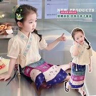 SUKAL  เสื้อผ้าไดสำหรับเด็กชายและเด็กหญิง การท่องเที่ยวยูนนาน เสื้อผ้าชนกลุ่มน้อยสิบสองปันนา เสื้อผ้