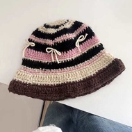 Tinytreetown - Ribbon ribbon knit hat