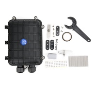 1 in 1 out Horizontal Fiber Optic Splice Enclosure IP68 Waterproof Fiber Cable Connection Box