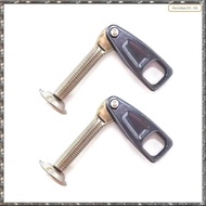 [L W H Y] 2 Sets Boat Transom Clamp Assy 663-43118-01-8D for  40HP E40G Outboard Motor 6F5-43116-00,