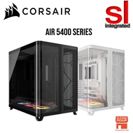 Corsair Air 5400 Series Triple Chamber Mid-Tower PC Case -Black/White