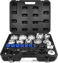 SMOTIVEPRO Professional Oil Filter Wrench Set 32-Piece, with Oil Filter Cap Removal Tool (63.5-100mm