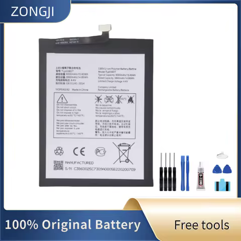 ZONGJI New Compatible Battery For Alcatel 3L 2020 5029D TCL 10L T1 Lite PLEX T780H Philco Hit P10 40