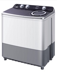 MESIN CUCI AQUA QW-2070HT 2 TABUNG 20Kg 450 Watt - QW-1570HT/15KG UNIT SAJA (STD)