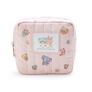 【Direct from Japan】 Sanrio Pouch Little Twin Stars Kikirara LITTLE TWIN STARS 12×12.5×5cm Little Twin Stars Fluffy Fancy Design Series Character 231282 SANRIO