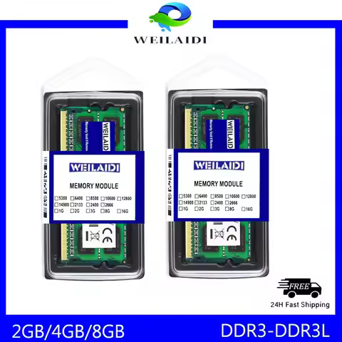 Memoria ram DDR3 DDR3L 2GB 4GB 8GB 16GB PC3 1333 1600MHZ 1.5V PC3L-10600 12800 1.35V SO-DIMM Memory