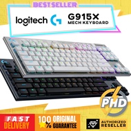 Logitech G915 X LIGHTSPEED TKL Low-Profile Wireless Gaming Keyboard, Double-Shot PBT Keycaps, Fully 