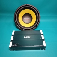 POWER ADX FABULOUS 4CHENEL & SUBWOOFER ADX FABULOUS 12 IN AUDIO MOBIL -PUSYNONE