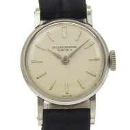 【日本直寄】國際腕錶公司 IWC 腕錶 不鏽鋼 手動上鍊 指針式顯示 銀色錶盤 女仕款【二手】