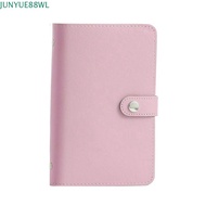 JUNYUE88WL $1000 Money Savings Challenge Binder, Leather Fun 100 Envelop Savings Challenges Book, Cr