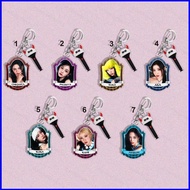 BABYMONSTER RAMI Acrylic Keychain Backpack Pendant AHYEON RUKA Bags Accessories Stars Peripheral