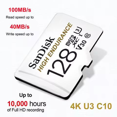 SanDisk MAX ENDURANCE Micro SD Card 32GB 64GB 128GB 256GB High-speed Reading and Writing Video Surve