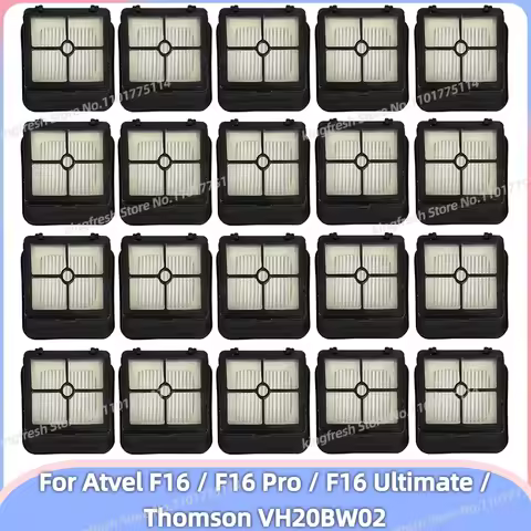 Compatible For ( Atvel F16 / F16 Pro / F16 Ultimate / Thomson VH20BW02 ) Vacuum Parts Filter Accesso