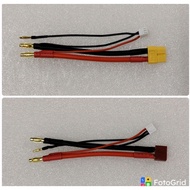 lipo battery cable xt60 & t connector