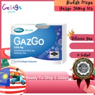 Biolife Mega Gazgo 200mg 10's
