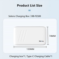 Selens Sony NP-FZ100 Dual Charger Camera Battery Charging Box for Sony A9 A7RV A7III A7RIII A7SIII A