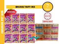 [Wholesale Cartoon] Whiskas Tasty Mix Cat Pouch Wet Food / Makanan Kucing 70gm