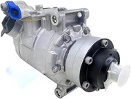 AC Compressor With Clutch​ Compatible for Audi S6 A5 A6 A8 Q7 4.0 4.2 2009-2018 4G0260805N DCP02015 