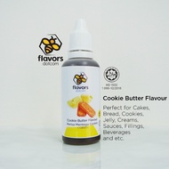 Oil Soluble Flavor - Cookies Butter (Caramelised Bicoff) Food Flavoring 40g 油溶性无色口味香精 - 焦糖曲奇饼干