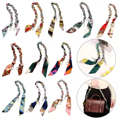 1Pcs Detachable Hardware Handbag Accessory Metal Alloy Bag Belt Silk Scarf Chain Bags Belt Straps Ba