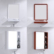 Bathroom Alumimum Bathroom Mirror Cabinet with Shelf Mirror Box Storage Cabinet Wall Hanging Dressing Mirror Cabinet Wall Hanging Mirror