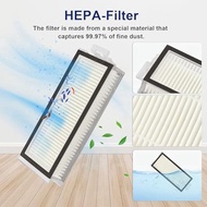 (MEBR) 21pcs for Q8 Max Q8 Max+ Q5 Pro Q5 Pro+ Robot Vacuum Replacement Main Side Brush Filter Dust