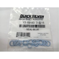 MERCURY 12-19183 3 Gear Oil Washer Seal-Blue for MERCURY 60HP-350HP