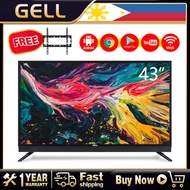 GELL TV Smart TV Sale 43 inch flatscreen TV on sale FHD TV Android TV/Youtube appliances Multiport