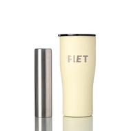 FLET tumbler - แก้วเก็บความเย็น มาพร้อมแท่งน้ำแข็งสแตนเลส เครื่องดื่มเย็นไม่ต้องใส่น้ำแข็ง ขนาด 750 
