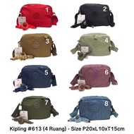 tas kipling selempang #613 kipling 4 ruang / tas kipling / termur